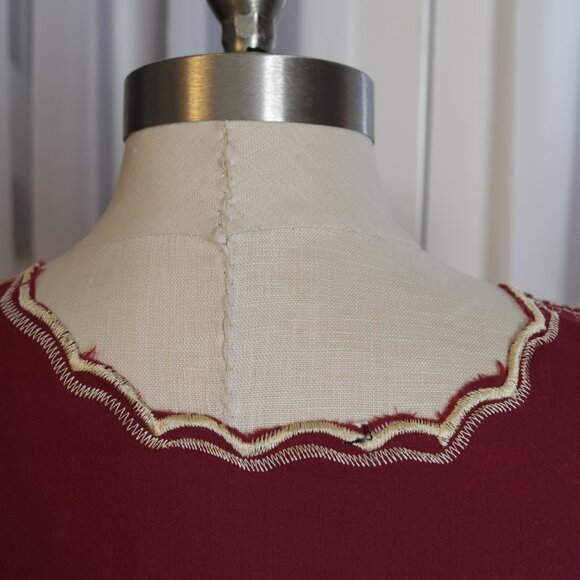 NWOT Red XS Summer Shirt - Picture 5 of 5